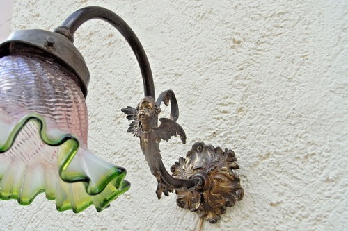 Jugendstil engel lampe - lampe, &