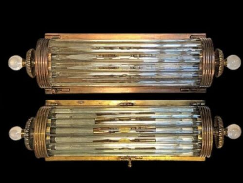 Art deco wolkenkratzer messing - deco,