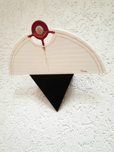Art deco stil wandlampe - art,
