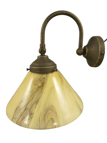 Wandlampe jugendstil antik - wandlampe,