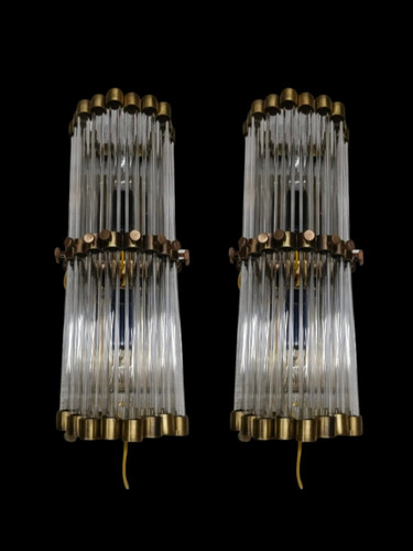 Teilig vintage art deco glas - 2-teilig,
